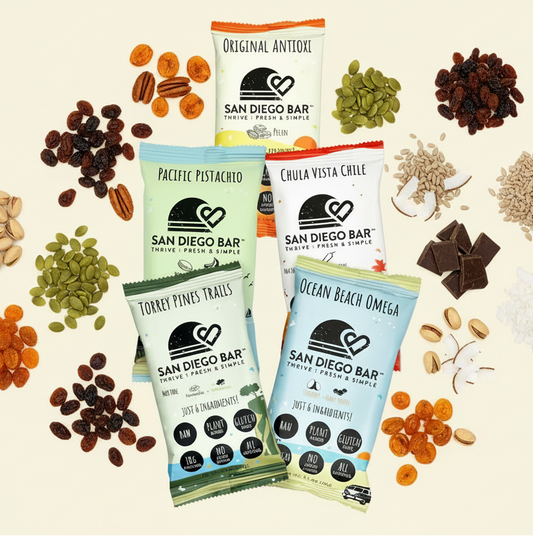 Sampler Pack ( One package of each flavor ) (5 Bars)