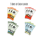 Variety Box ( 3 Bars of each flavor) ( 12 Bars)