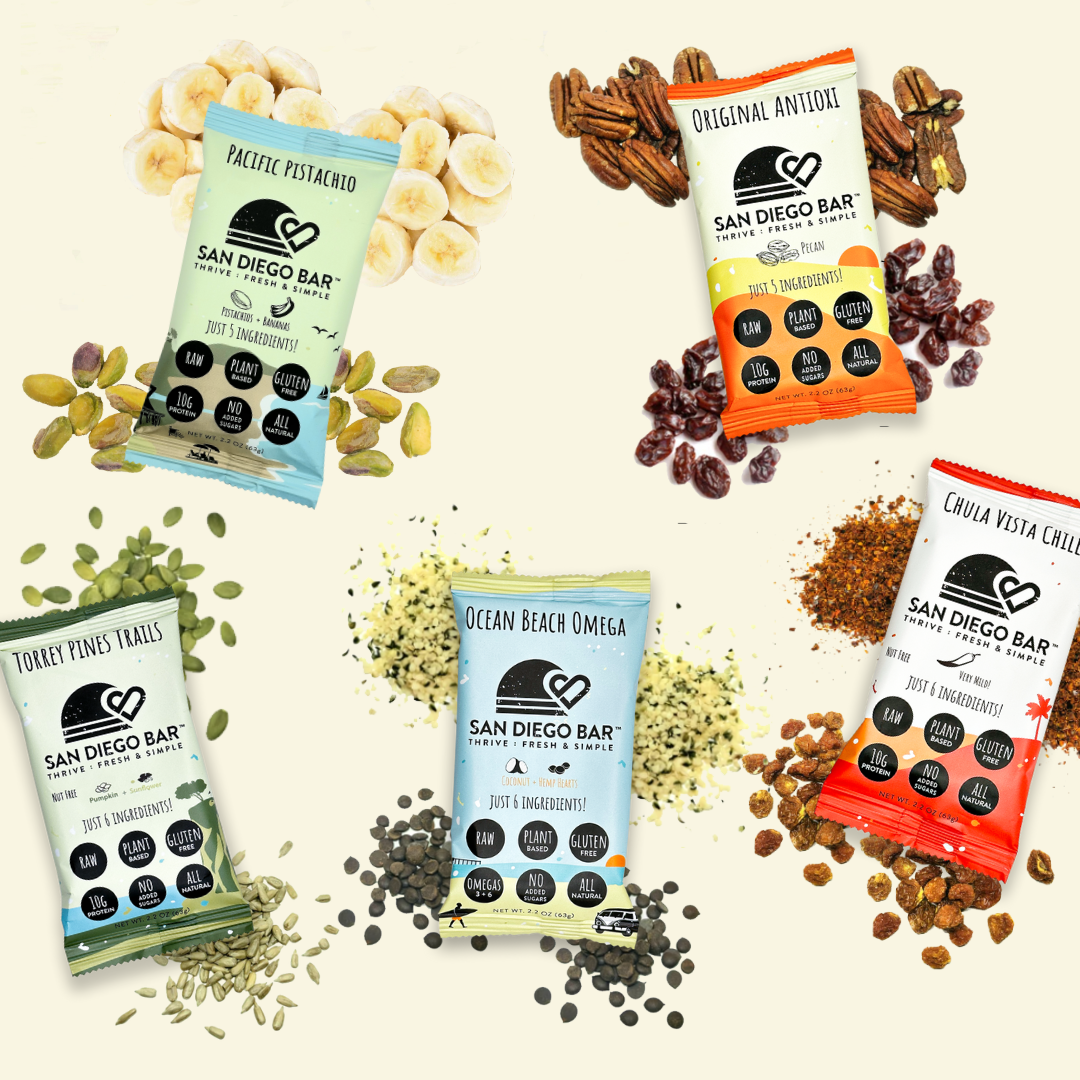 Sampler Pack + FREE SHIPPING (5 Bars)