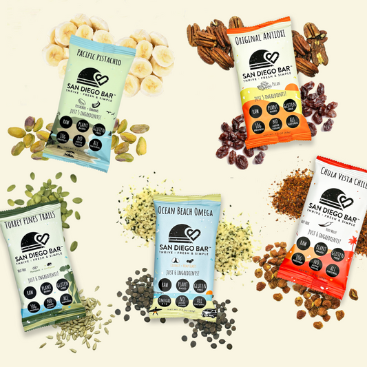 Sampler Pack + FREE SHIPPING (5 Bars)